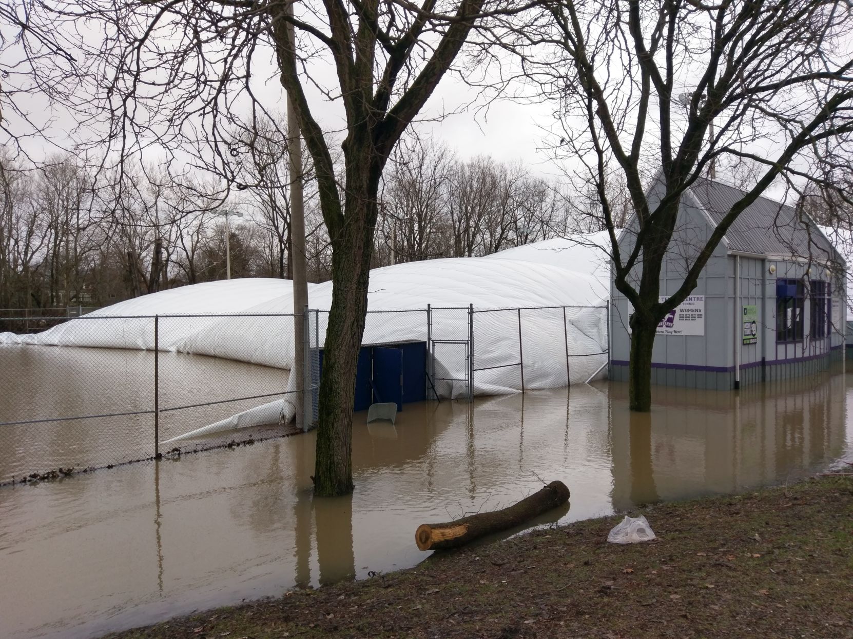 Tennis Court Flood